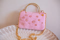 BOLSO ROSA BRILLOS