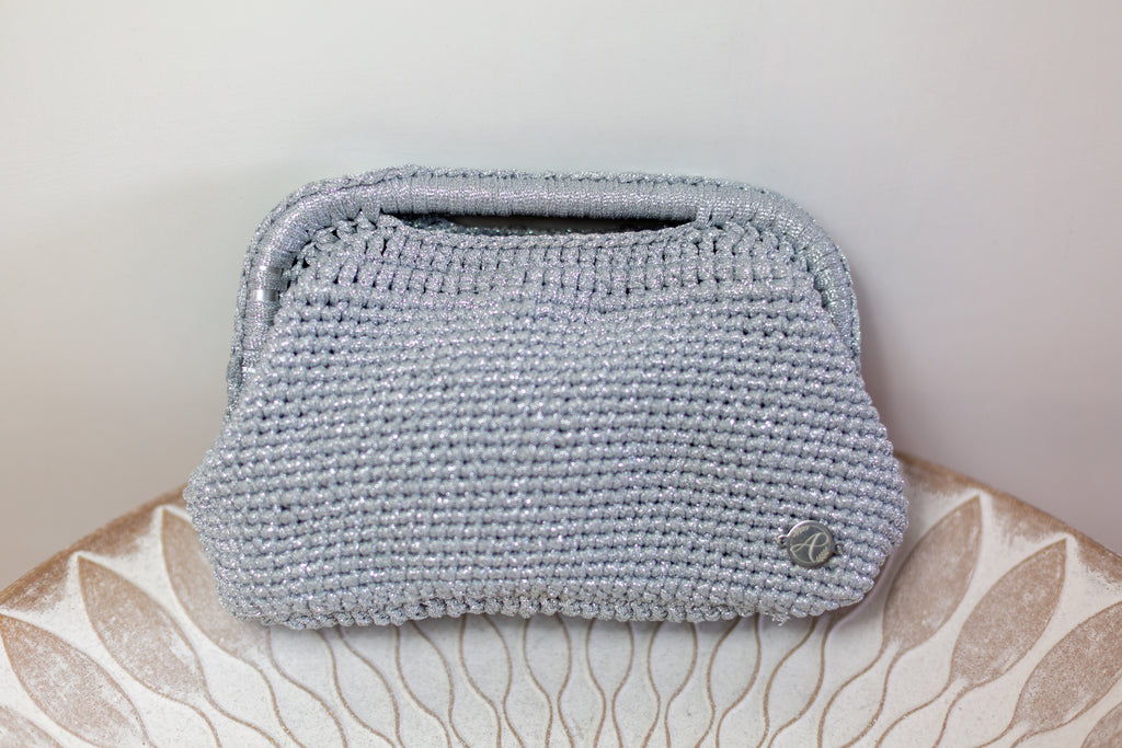 BOLSO PLATEADO