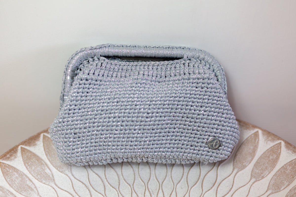 BOLSO PLATEADO