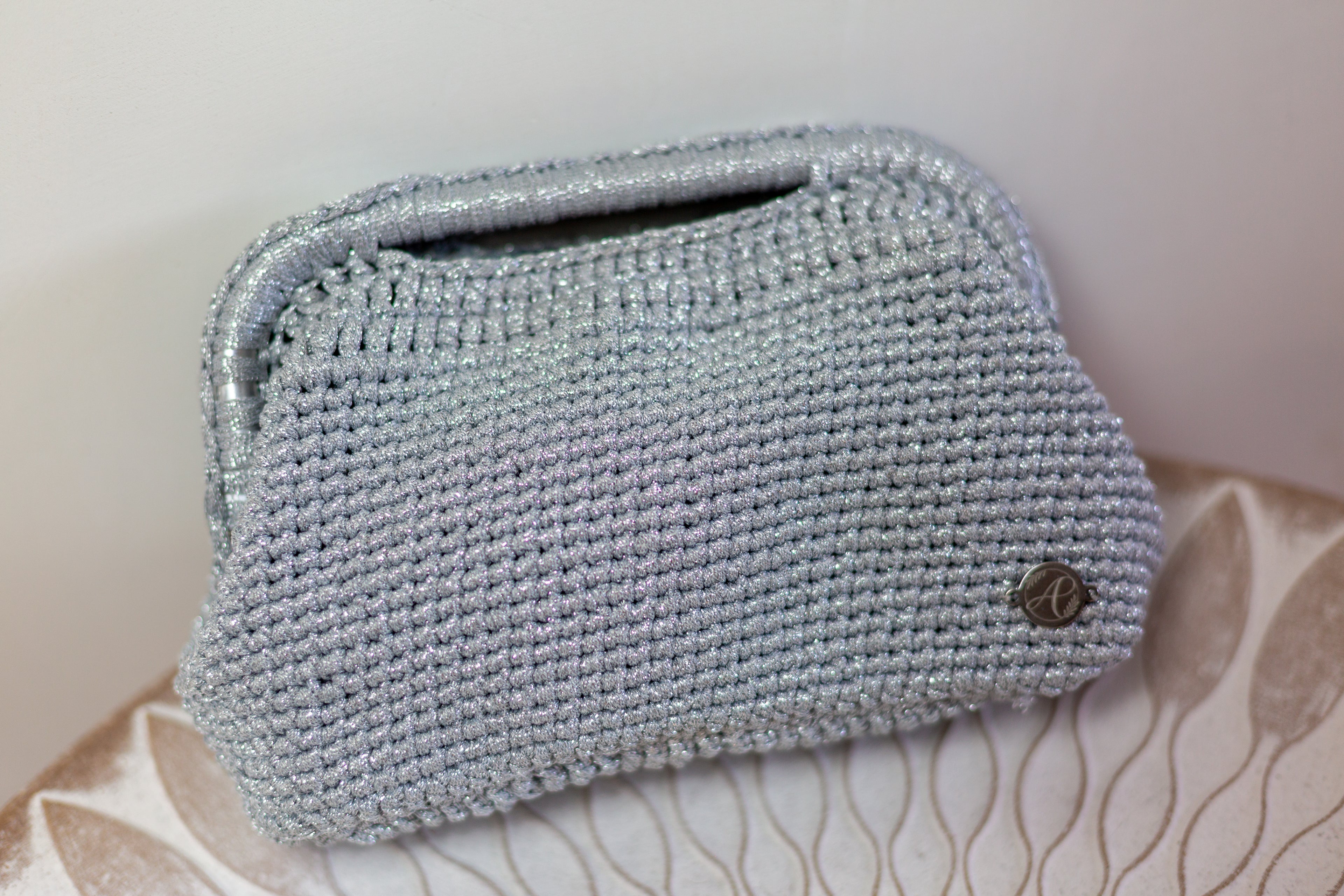 BOLSO PLATEADO